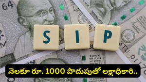 కేవలం వెయ్యి రూపాయల SIP తో లక్షాధికారి అవ్వడం ఎలా? ఎంత కాలం ఇన్వెస్ట్ చేయాలో తెలుసా?