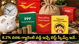 బ్యాంక్ ఎఫ్‌డీల కంటే సేఫ్.. 8.2% వరకు గ్యారెంటీ వడ్డీ ఇచ్చే 5 అదిరిపోయే స్కీమ్స్ ఇవే!