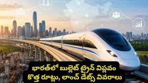భారత్‌లో బుల్లెట్ ట్రైన్ విప్లవం: కొత్త రూట్లు, లాంచ్ డేట్స్ , రియల్ ఎస్టేట్‌పై మైండ్ బ్లోయింగ్ ఇంపాక్ట్!