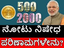 ನೋಟು ನಿಷೇಧದಿಂದ ದೇಶದ ಮೇಲಾಗುವ ಪರಿಣಾಮಗಳೇನು?