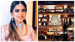  Gulita: ಅರಮನೆಯಂತೆ ಕಂಗೊಳಿಸುವ ಇಶಾ ಅಂಬಾನಿಯ 450 ಕೋಟಿ ರೂ. ಬಂಗಲೆ 'ಗುಲಿಟಾ', ಹೇಗಿದೆ?