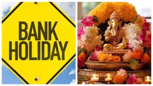  Ganesh Chaturthi: ಸೆ.18, 19, 20 ರಂದು ಹಲವಾರು ನಗರಗಳಲ್ಲಿ ಬ್ಯಾಂಕ್ ಬಂದ್, ಇಲ್ಲಿದೆ ಪಟ್ಟಿ ಪರಿಶೀಲಿಸಿ