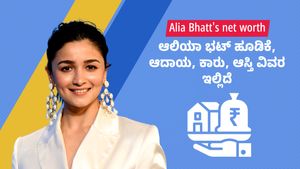  Alia Bhatt's net worth: ಆಲಿಯಾ ಭಟ್ ಹೂಡಿಕೆ, ಆದಾಯ, ಕಾರು, ಆಸ್ತಿ ವಿವರ ಇಲ್ಲಿದೆ