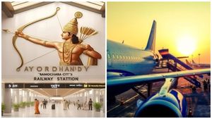  Bengaluru-Ayodhya: ಬೆಂಗಳೂರು ಅಯೋಧ್ಯೆ ವಿಮಾನದರ ಶೇಕಡ 400 ರಷ್ಟು ಜಿಗಿತ, ಟಿಕೆಟ್ ಬೆಲೆ ಎಷ್ಟಿದೆ?