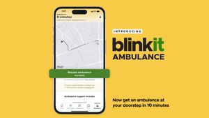  ಬ್ಲಿಂಕಿಟ್ ಆ್ಯಂಬುಲೆನ್ಸ್: 10 ನಿಮಿಷದಲ್ಲಿ ತ್ವರಿತ ಸೇವೆ - ಲಾಭ ಗಳಿಕೆ ನಮ್ಮ ಗುರಿಯಲ್ಲ ಎಂದ ಸಿಇಓ