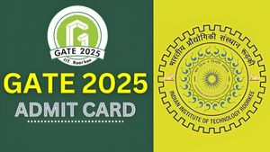 GATE 2025: ಗೇಟ್ ಪ್ರವೇಶ ಪತ್ರ ಬಿಡುಗಡೆ, ಡೌನ್‌ಲೋಡ್‌ ಮಾಡುವುದು ಹೇಗೆ? ಇಲ್ಲಿ ತಿಳಿಯಿರಿ 