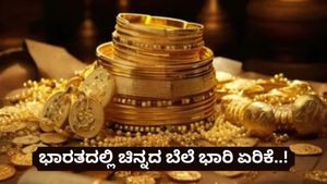 Gold Rate rise:ಚಿನ್ನದ ಬೆಲೆ ಮತ್ತೆ ಏರಿಕೆ..ಭಾರಿ ಕುಸಿತದಿಂದ ₹9.56 ಲಕ್ಷಕ್ಕೇರಿದ 24K ಬಂಗಾರ..! 22K,18K ಗೋಲ್ಡ್ ಎಷ್ಟು..?