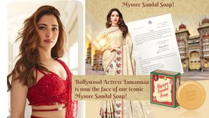 ಮೈಸೂರು ಸ್ಯಾಂಡಲ್ ಸೋಪ್‌ಗೆ ತಮನ್ನಾ ರಾಯಭಾರಿ: ದಿನಕ್ಕೆ 82 ಸಾವಿರ.. 2 ವರ್ಷ 2 ದಿನಕ್ಕೆ 6.20 ಕೋಟಿ; ಕನ್ನಡಿಗರು ಕಿಡಿ