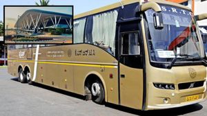 KSRTC Flybus: ಬೆಂಗಳೂರು ವಿಮಾನ ನಿಲ್ದಾಣ–ದಾವಣಗೆರೆ ನಡುವೆ KSRTC ಹೊಸ ಫ್ಲೈಬಸ್..ಈಗ ಪ್ರಯಾಣ ಇನ್ನಷ್ಟು ವೇಗ ಮತ್ತು ಆರಾಮ!