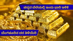 Bengaluru Gold Rate: ಇಂದೂ ಚಿನ್ನದ ದರದಲ್ಲಿ ಕುಸಿತ; 24 ಕ್ಯಾರೆಟ್‌ನಲ್ಲಿ ನಿನ್ನೆಗಿಂತ  4,900 ರೂ. ಇಳಿಕೆ