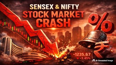 Stock Market Crash: सेंसेक्स 1700 से ज्यादा अंक टूटा, एक घंटे में 12 लाख करोड़ स्वाहा! रुपया 94 के करीब