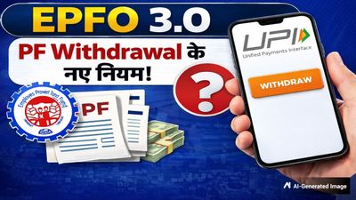EPFO 3.0 withdrawal: अब PF निकालना हुआ आसान! UPI से सीधे निकलेगा पैसा, जानें कितना और कब निकाल सकते है?