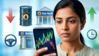 शेयर बाजार में आज हलचल! RBI और कच्चे तेल का असर