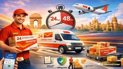 ഇന്ത്യ പോസ്റ്റ് ഇനി വേറെ ലെവല്‍!; പാഴ്‌സലുകള്‍ 24 മണിക്കൂറില്‍ ലക്ഷ്യസ്ഥാനത്തെത്തും, സേവനം ബെംഗളൂരുവിലും 