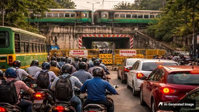 ബെംഗളൂരു മലയാളികളുടെ ശ്രദ്ധയ്ക്ക്, റെയില്‍വേ ജോലികള്‍ക്കായി ഈ റോഡ് അടച്ചു, ബദല്‍ വഴികള്‍ തേടണം
