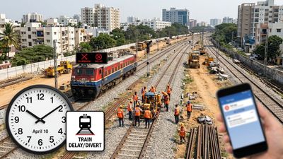 ബംഗളൂരു ട്രെയിൻ യാത്രക്കാർക്ക് ഇന്ന് വലിയ തിരിച്ചടി; ശ്രദ്ധിക്കുക