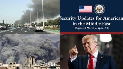 ஈரான் போர்: மத்திய கிழக்கு நாடுகளில் இருக்கும் அமெரிக்கர்களுக்கு டிரம்ப் அரசு முக்கிய உத்தரவு!!