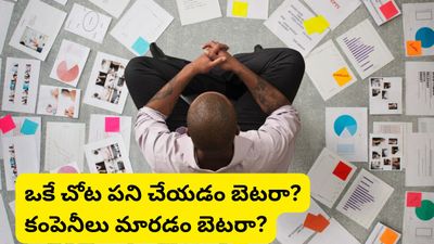 ఒకే కంపెనీలో 10 ఏళ్లు ఉండాలా? లేక పదేళ్లలో 10 ఉద్యోగాలు మారాలా? ఏది బెస్ట్?