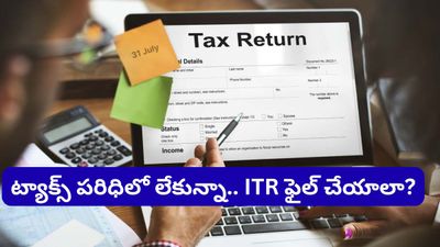 ITR Filing: మీకు పన్ను లేకపోయినా.. ఐటీ రిటర్న్స్ దాఖలు చేయండి.. లేదంటే ఆ నష్టాలు తప్పవు!