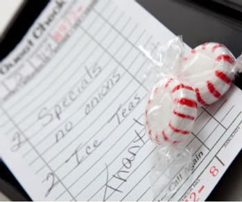 What are the taxes on a restaurant bill? 