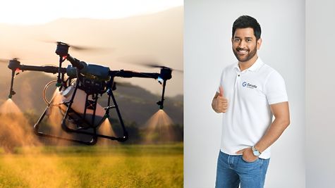 Dhoni Backed Drone Startup Raises ₹25 Crore In Funding To Meet Soaring Demand 