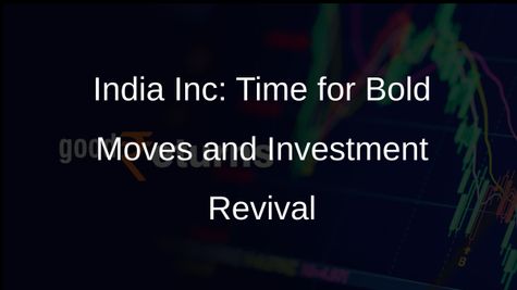 India Inc Needs to Think Big, Bold, and Kickstart New Private Sector Investment Cycle: Vivek Joshi