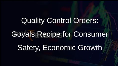 Piyush Goyal: Quality Control Orders Vital for Consumer Safety, Domestic Industry Growth