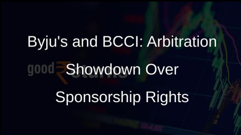 Byjus, BCCI Dispute Heads to Arbitration Over Sponsorship Rights