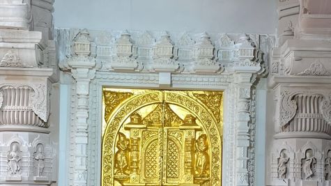  First Golden Door At Ayodhya's Ram Mandir Installed, 13 More Golden Doors To Be Installed