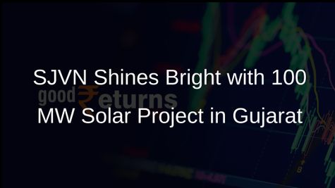 SJVN Wins 100 MW Solar Project in Gujarat
