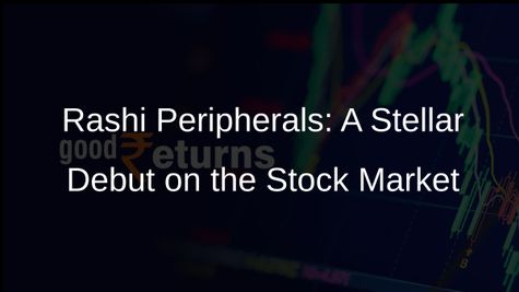 Rashi Peripherals Shares Soar in Debut Trade, Gaining 3% on NSE and BSE