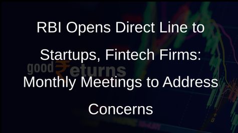RBI to Hold Monthly Meetings with Startups, Fintech Firms: FM Sitharaman
