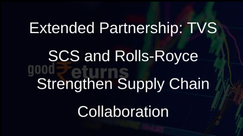 TVS Supply Chain Solutions and Rolls-Royce Extend Singapore Contract for Parts Distribution Centre