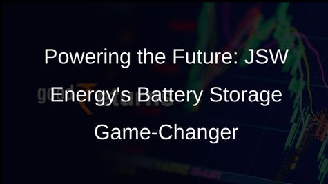 JSW Energy Makes Strides in Battery Energy Storage with Landmark Agreement