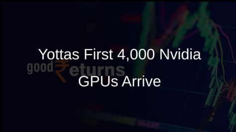 Yotta Data Services Welcomes First 4,000 Nvidia GPUs for AI Expansion