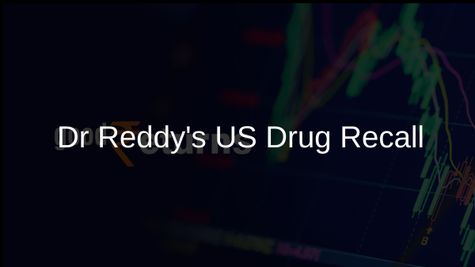 Dr Reddy's Voluntarily Recalls Six Drug Lots in US Over Potency Concerns