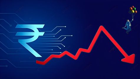 Indian Rupee Plummets to Record Low as Dollar Demand Intensifies