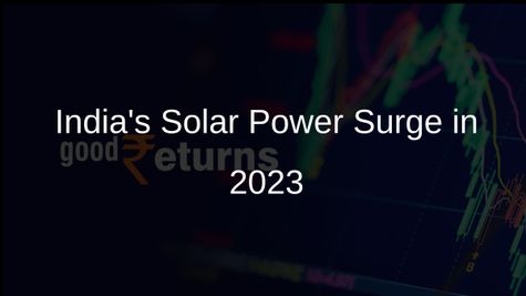 India Overtakes Japan to Rank as World's Third Largest Solar Power Generator in 2023