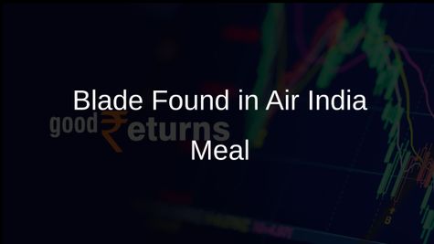 Air India Issues Apology After Passenger Finds Blade in Meal