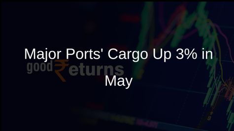 Cargo Traffic at India's Major Ports Rises Over 3% in May