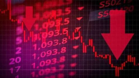 Market Declines Intesify; Sensex & Nifty Fall 1% Each; Financials Stocks Drag, IT Pack Supports