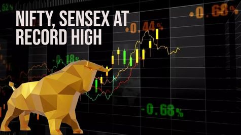 Market Opens At Record High Following US Fed Rate Cut; Nifty Soars Past 25,500, Nifty Bank Above 53,000