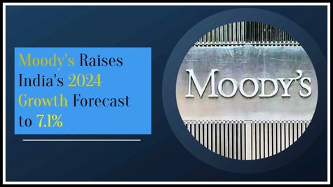 Moody’s Revises India’s 2024 GDP Forecast Upwards To 7.1% For CY24 Amid Strong Global Cues; Details