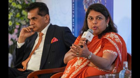 Nykaa CEO Falguni Nayar Discusses India's Big Opportunity for Wellness Ventures