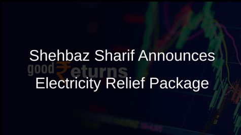 Pakistan Prime Minister Shehbaz Sharif Unveils Three-Month Electricity Relief Package for Consumers