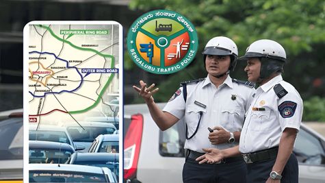 All Set To Beat The Famous Bengaluru Traffic? Traffic Police To Launch New Real-Time Alert Super App