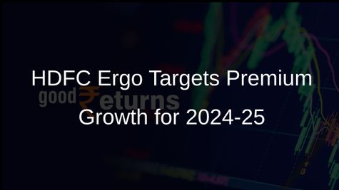 HDFC Ergo Aims for 18% Premium Growth in Retail Health Insurance for 2024-25