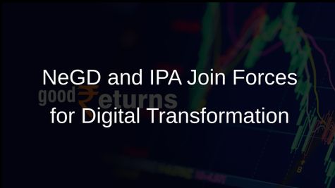 NeGD and Indian Ports Association Collaborate to Enhance Digital Transformation in India's Maritime Sector