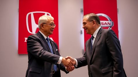 Japanese Automobile Giants Honda & Nissan Explore Merger Opportunities; Bloomberg Reports
