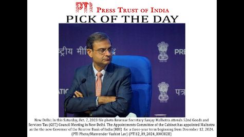 Sanjay Malhotra Takes Office as New Governor of the Reserve Bank of India
